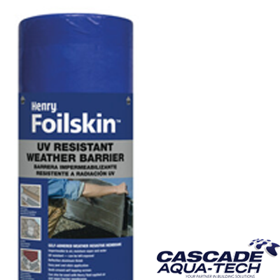 Henry Foilskin Weather Barrier 6" x 33' 8rl/cs