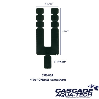 Shim Stacking 1008/cs - 4-5/8 overall (SS16) USA